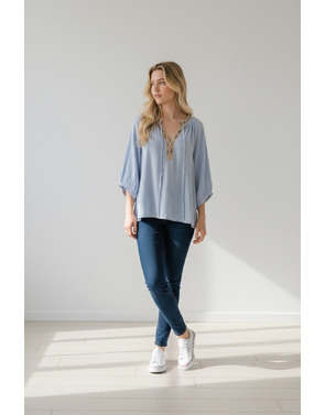 Garde-robe - Blouse - Blauw