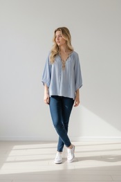 Garde-robe - Blouse - Blauw