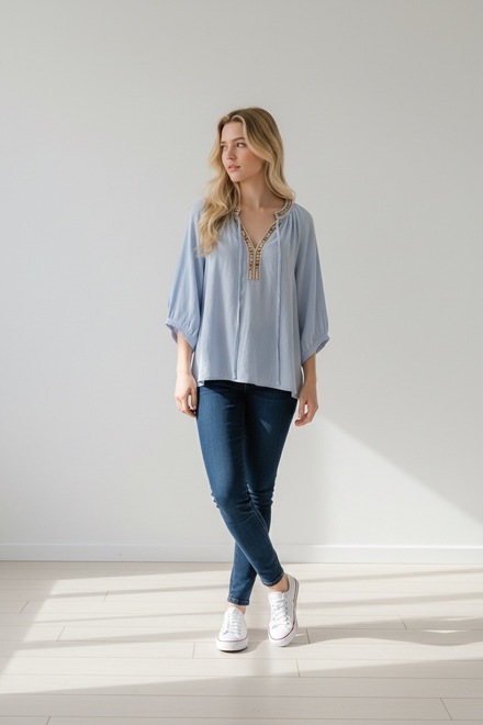 Garde-robe - Blouse - Blauw