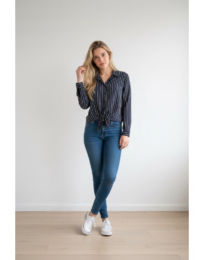 Garde-robe - Blouse - Marine