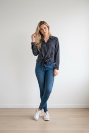 Garde-robe - Blouse - Marine