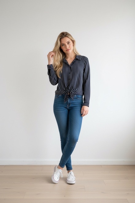 Garde-robe - Blouse - Marine