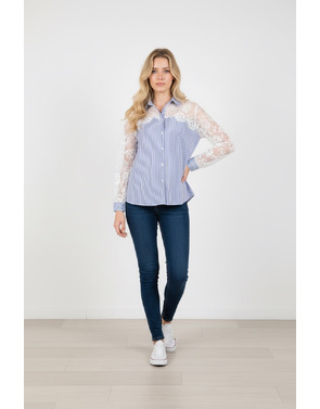 Garde-robe - Blouse - Blauw