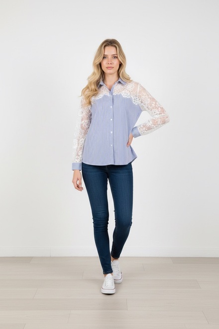 Garde-robe - Blouse - Blauw