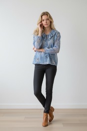 Garde-robe - Blouse - Blauw