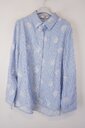Garde-robe - Blouse - Wit-blauw