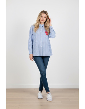 Garde-robe - Blouse - Blauw