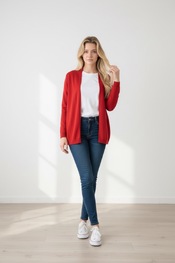 Garde-robe - Gilet - Rood