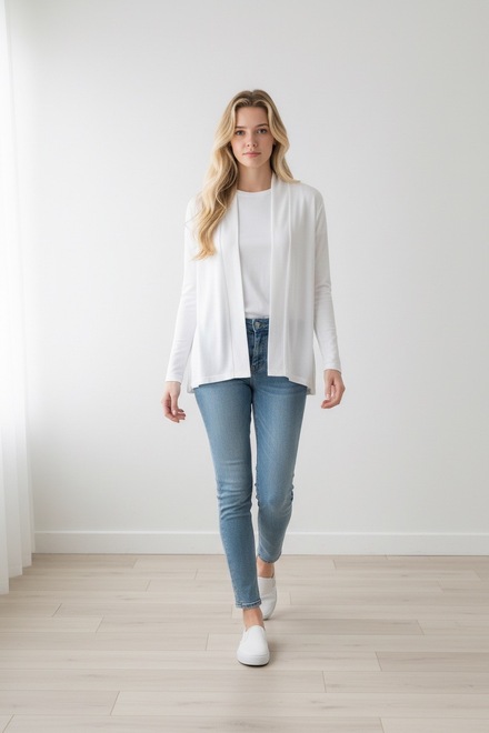 Garde-robe - Gilet - Ecru