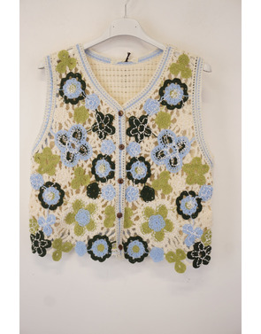 Garde-robe - Gilet - Blauw