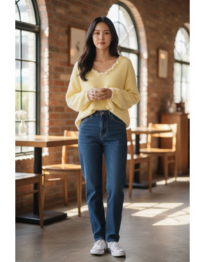 Garde-robe - Pull - Geel