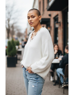 Garde-robe - Pull - Ecru