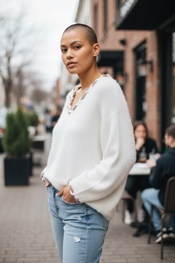 Garde-robe - Pull - Ecru