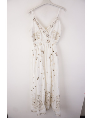 Garde-robe - Lang kleed - Wit