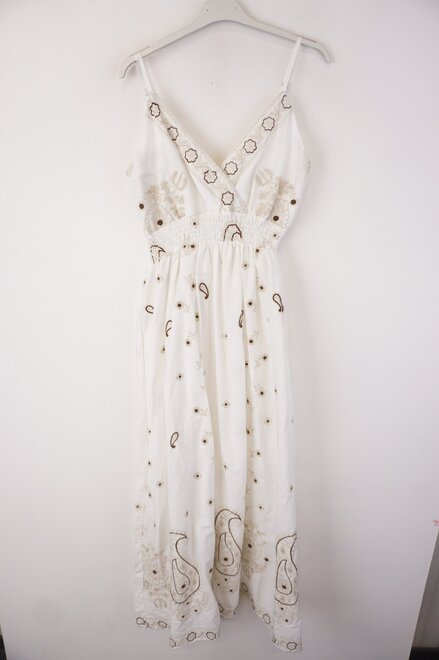 Garde-robe - Lang kleed - Wit