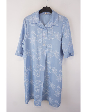 Garde-robe - Halflang Kleedje - Blauw