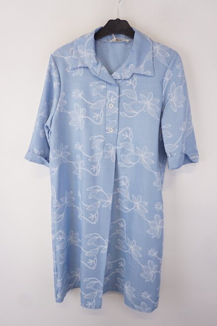 Garde-robe - Halflang Kleedje - Blauw