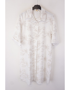 Garde-robe - Halflang Kleedje - Ecru