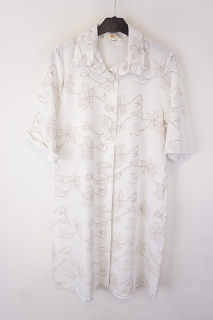 Garde-robe - Halflang Kleedje - Ecru