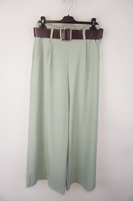 Garde-robe - Lange Broek - Munt