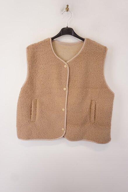 Garde-robe - Gilet - Camel