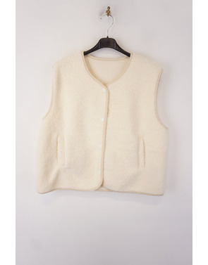 Garde-robe - body warmer - Ecru