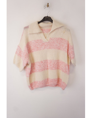 Garde-robe - Pull - Roze-beige