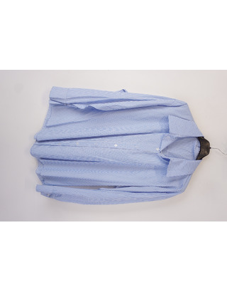 Garde-robe - Blouse - Wit-blauw