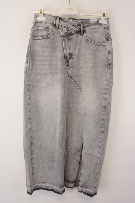 Garde-robe - Halflange Rok - Grijs