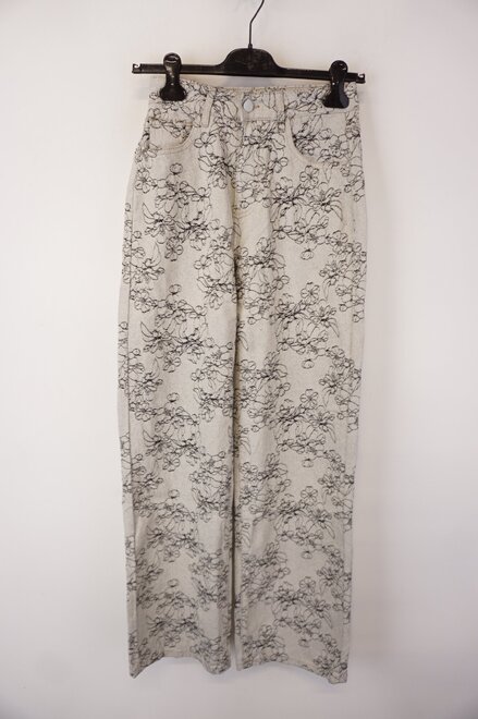 Garde-robe - Lange Broek - Zwart-beige