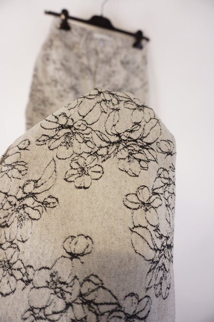 Garde-robe - Lange Broek - Zwart-beige