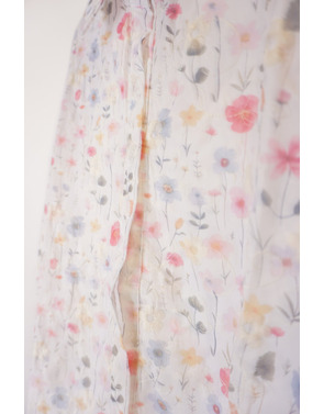 Garde-robe - Blouse - Wit-roze