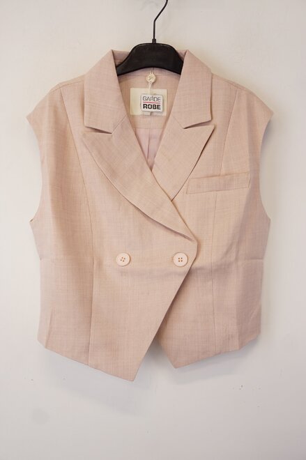 Garde-robe - Gilet - Roze