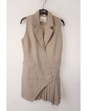 Garde-robe - Kort Kleedje - Taupe