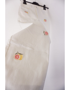 Garde-robe - Lange Broek - Wit