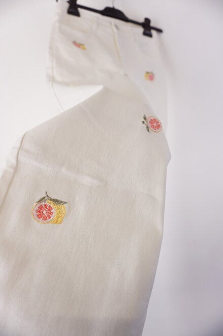 Garde-robe - Lange Broek - Wit