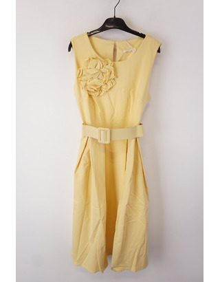 Garde-robe - Halflang Kleedje - Geel