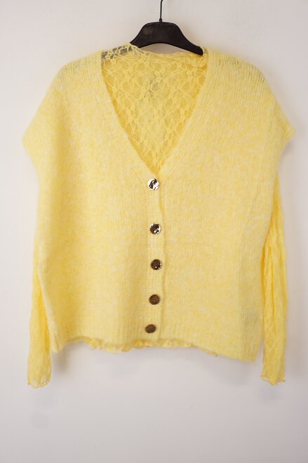 Garde-robe - Gilet - Geel