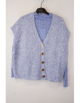 Garde-robe - Gilet - Blauw