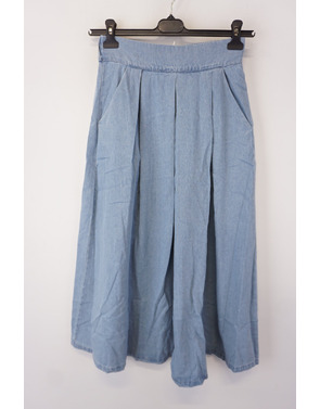 Garde-robe - Lange Rok - Jeans licht