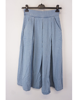 Garde-robe - Lange Rok - Jeans licht