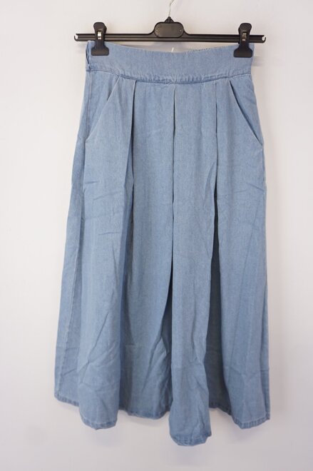 Garde-robe - Lange Rok - Jeans licht