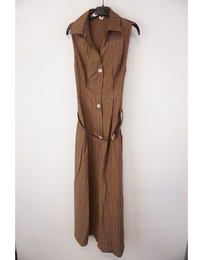 Garde-robe - Lang kleed - Bruin