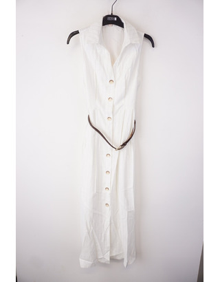 Garde-robe - Lang kleed - Wit