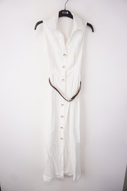 Garde-robe - Lang kleed - Wit