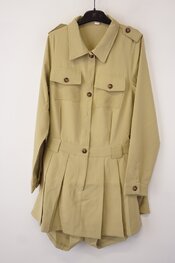 Garde-robe - Kort Kleedje - Kaki