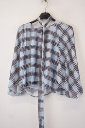 Garde-robe - Blouse - Blauw-bruin