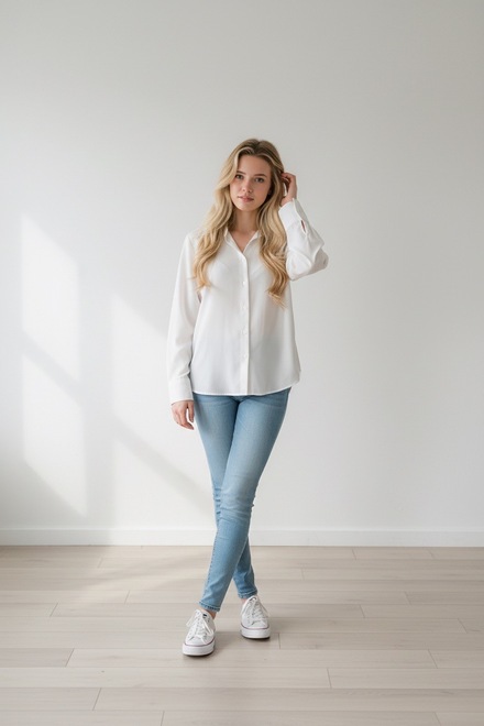 Garde-robe - Blouse - Ecru