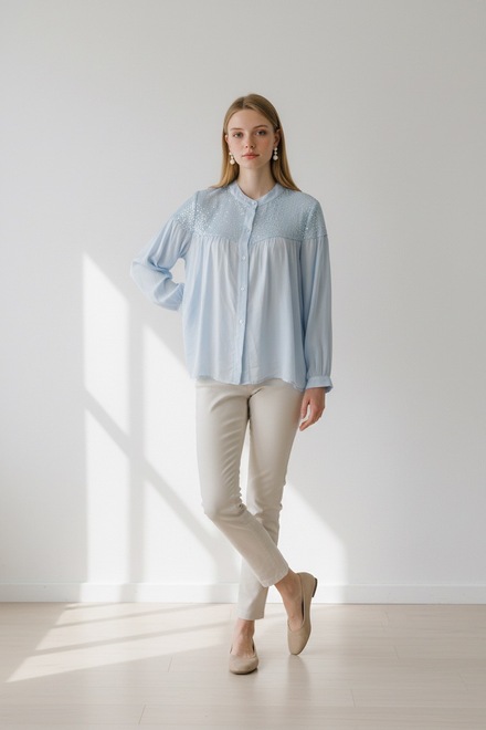 Garde-robe - Blouse - Blauw