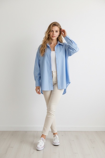 Garde-robe - Blouse - Blauw